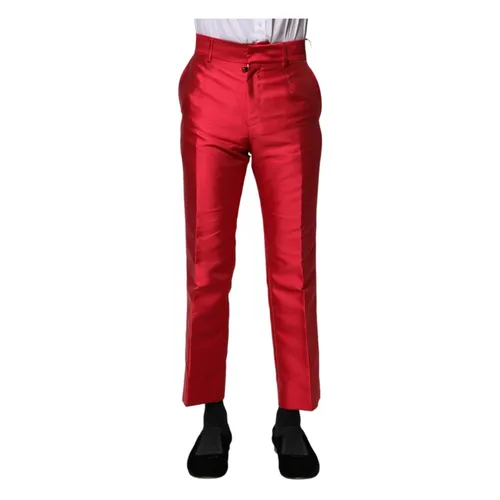 Trousers > Suit Trousers - - Dolce & Gabbana - Modalova