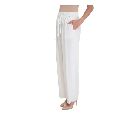 Trousers > Wide Trousers - - Emporio Armani - Modalova