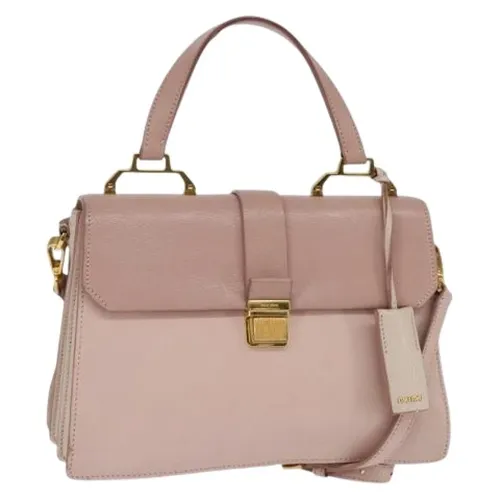 Pre-owned > Pre-owned Bags > Pre-owned Handbags - - Miu Miu Pre-owned - Modalova