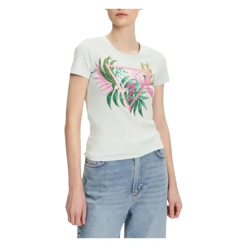 Guess - Tops > T-Shirts - Green - Guess - Modalova
