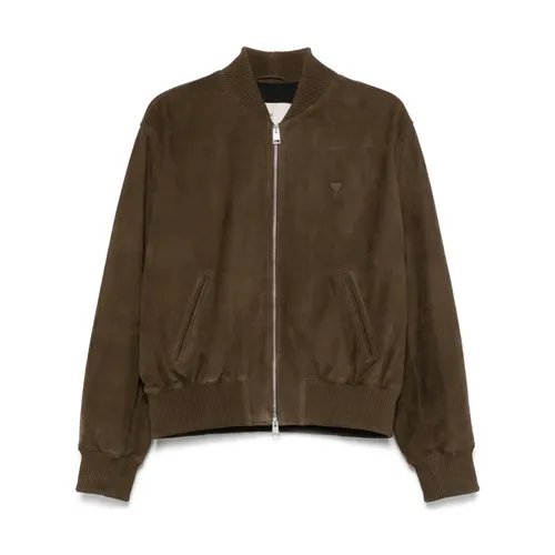 Jackets > Bomber Jackets - - Ami Paris - Modalova