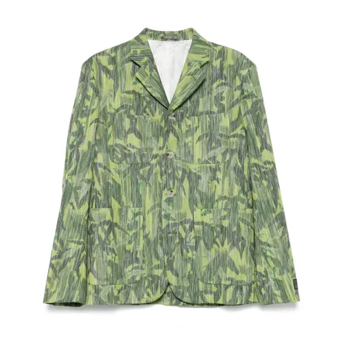 Kenzo - Jackets > Blazers - Green - Kenzo - Modalova