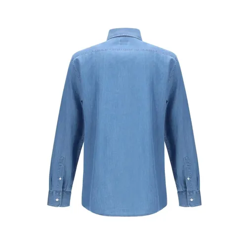Shirts > Denim Shirts - - Brunello Cucinelli - Modalova