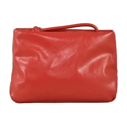Msgm - Bags > Clutches - Red - Msgm - Modalova