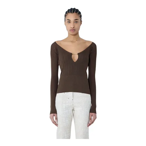 Knitwear > V-neck Knitwear - - Jacquemus - Modalova