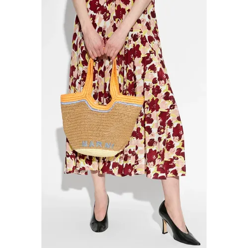 Marni - Bags > Tote Bags - Beige - Marni - Modalova