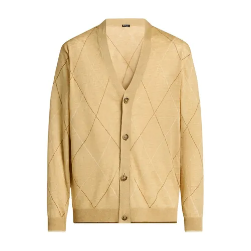 Knitwear > Cardigans - - Kiton - Modalova