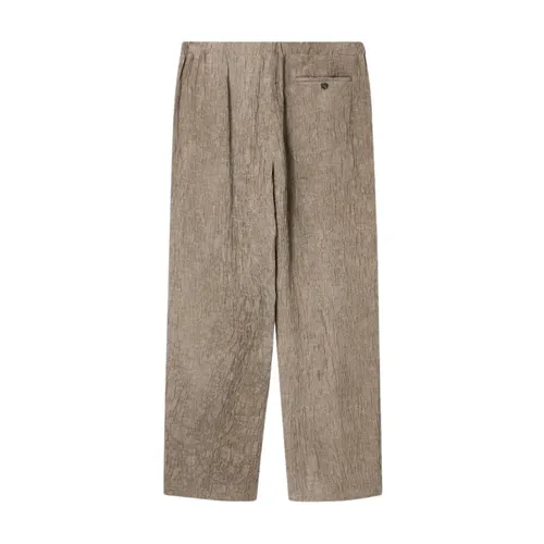 Trousers > Straight Trousers - - Emporio Armani - Modalova