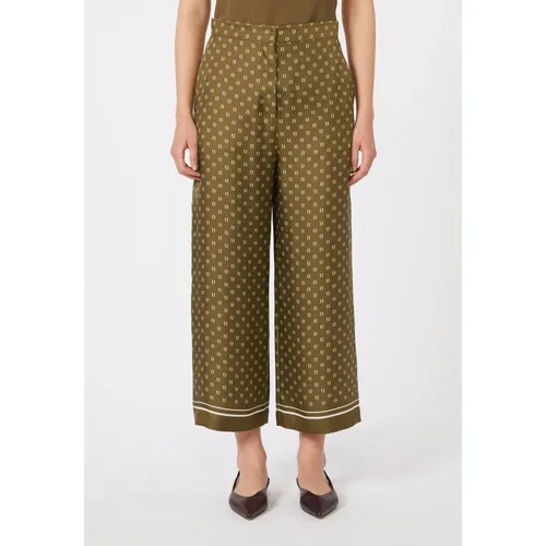 Trousers > Wide Trousers - - Max Mara Studio - Modalova