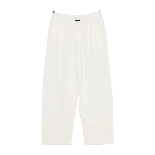 Trousers > Wide Trousers - - Emporio Armani - Modalova