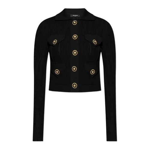 Knitwear > Cardigans - - Balmain - Modalova