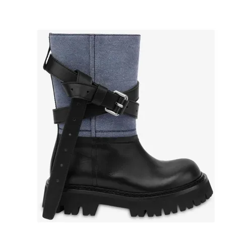 Shoes > Boots > High Boots - - Moschino - Modalova