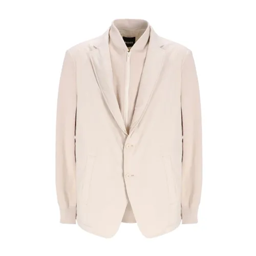 Hugo - Jackets > Blazers - White - Hugo - Modalova
