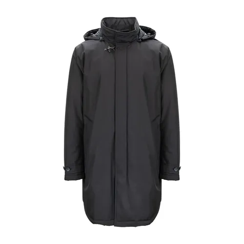 Fay - Coats > Parkas - Black - Fay - Modalova