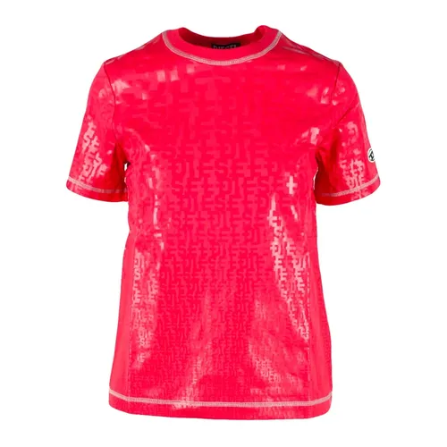 Diesel - Tops > T-Shirts - Pink - Diesel - Modalova