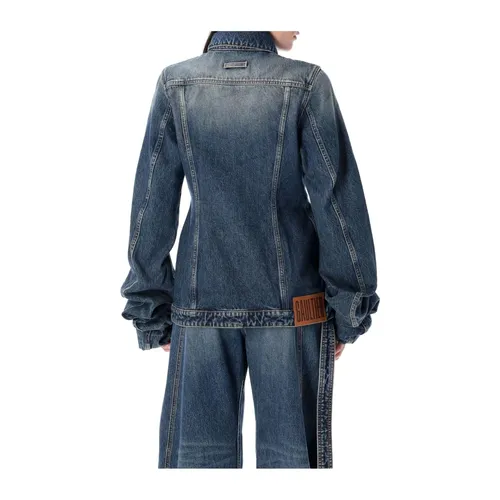 Blouses & Shirts > Denim Shirts - - Jean Paul Gaultier - Modalova
