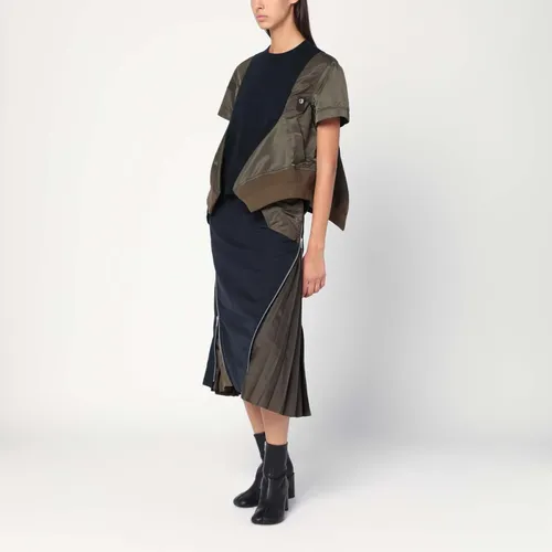 Sacai - Tops > T-Shirts - Blue - Sacai - Modalova