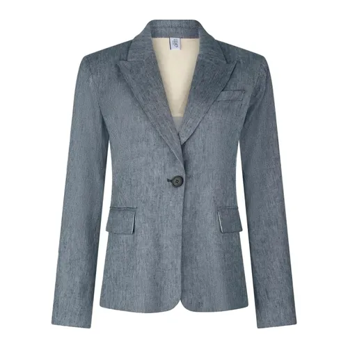 Liu Jo - Jackets > Blazers - Blue - Liu Jo - Modalova