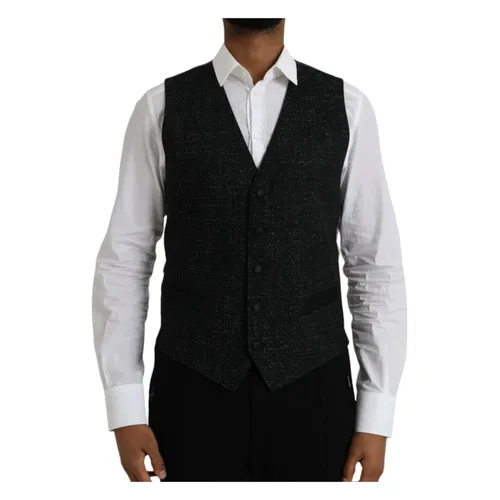 Suits > Suit Vests - - Dolce & Gabbana - Modalova