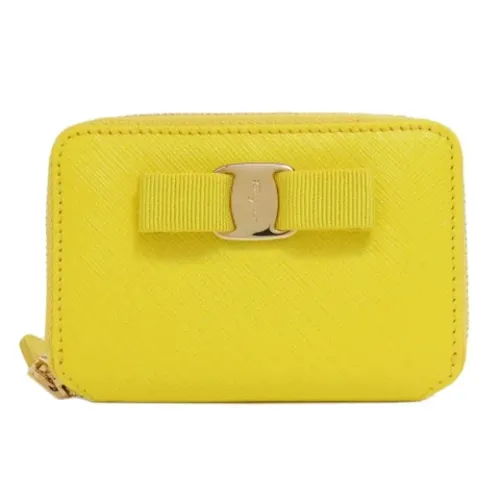 Pre-owned > Pre-owned Accessories > Pre-owned Wallets - - Salvatore Ferragamo Pre-owned - Modalova