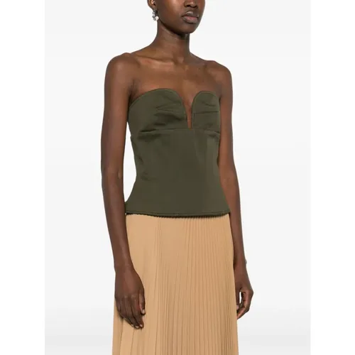 Tops > Sleeveless Tops - - Max Mara - Modalova