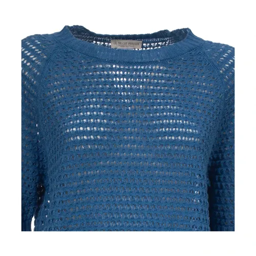 Knitwear > Round-neck Knitwear - - Le Tricot Perugia - Modalova