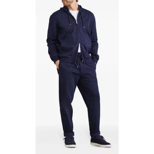 Sweatshirts & Hoodies > Zip-throughs - - Brunello Cucinelli - Modalova