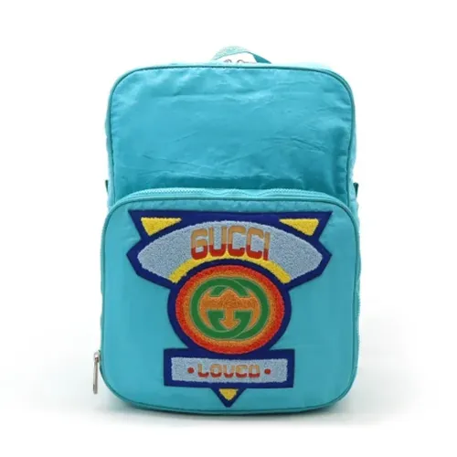 Pre-owned > Pre-owned Bags > Pre-owned Backpacks - - Gucci Vintage - Modalova