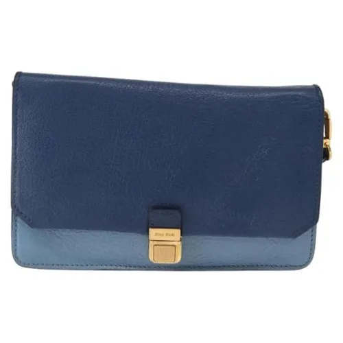 Pre-owned > Pre-owned Bags > Pre-owned Clutches - - Miu Miu Pre-owned - Modalova