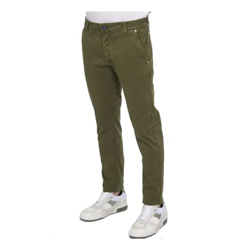 Trousers > Slim-fit Trousers - - Hand Picked - Modalova