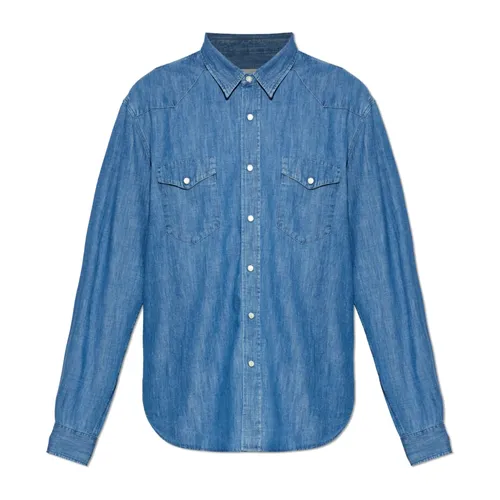 Shirts > Denim Shirts - - Officine Générale - Modalova