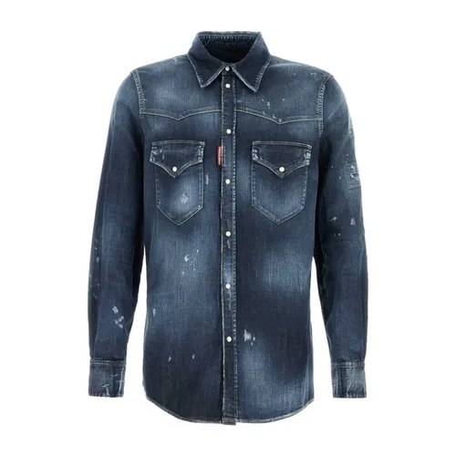 Shirts > Denim Shirts - - Dsquared2 - Modalova