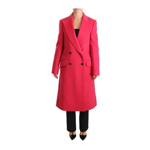 Coats > Double-Breasted Coats - - Dolce & Gabbana - Modalova