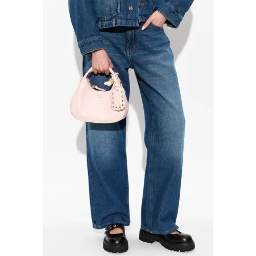 Ganni - Bags > Handbags - Pink - Ganni - Modalova