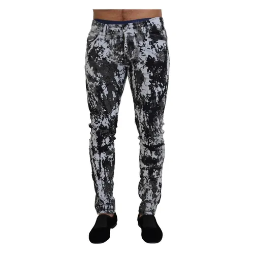 Trousers > Slim-fit Trousers - - Dolce & Gabbana - Modalova