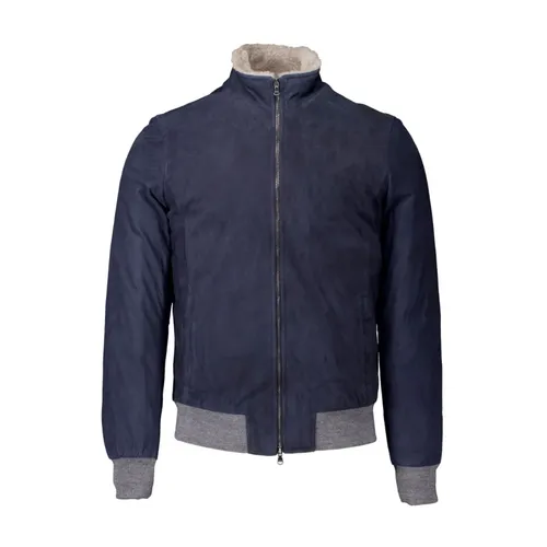 Jackets > Bomber Jackets - - Barba Napoli - Modalova