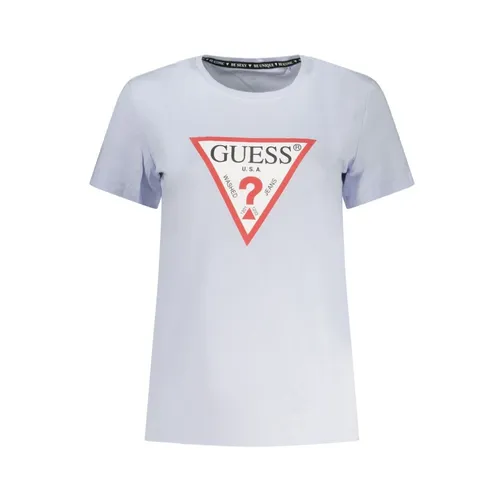 Guess - Tops > T-Shirts - Blue - Guess - Modalova