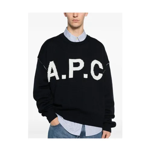 Knitwear > Round-neck Knitwear - - A.p.c. - Modalova