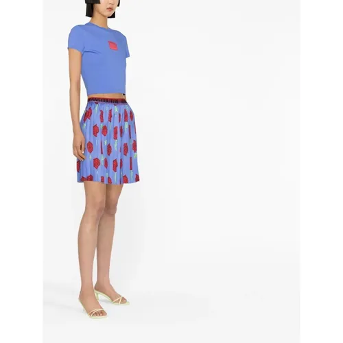 Skirts > Short Skirts - - Versace Jeans Couture - Modalova