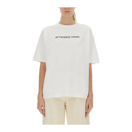 Aspesi - Tops > T-Shirts - White - Aspesi - Modalova