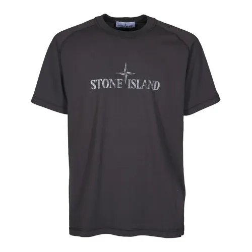 Tops > T-Shirts - - Stone Island - Modalova
