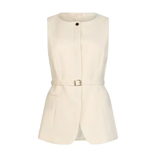 Liu Jo - Jackets > Vests - Beige - Liu Jo - Modalova