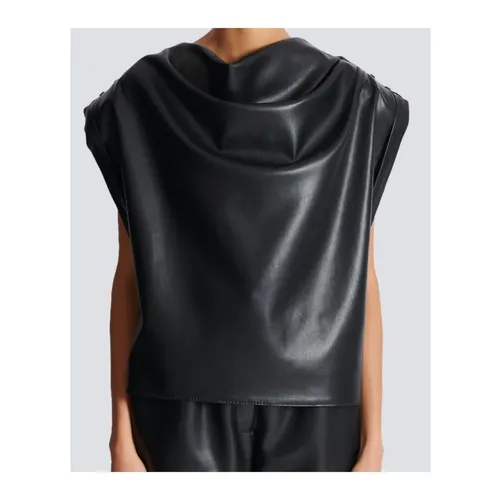 Tops > Sleeveless Tops - - Balmain - Modalova
