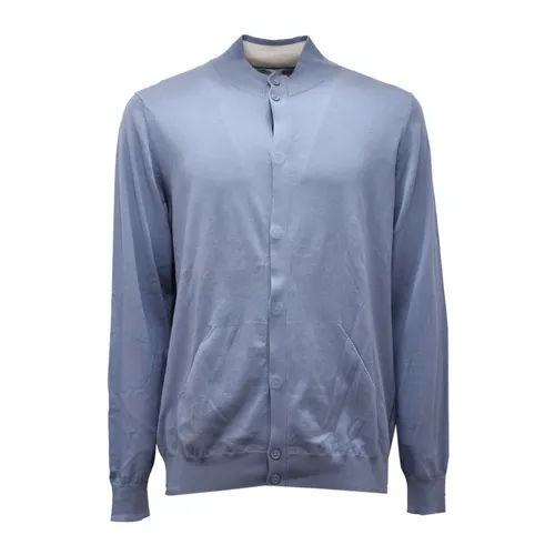 Knitwear > Cardigans - - Paolo Pecora - Modalova