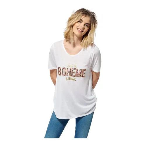 Kaporal - Tops > T-Shirts - White - Kaporal - Modalova