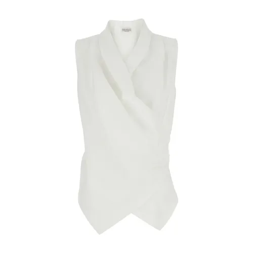 Jackets > Vests - - Brunello Cucinelli - Modalova