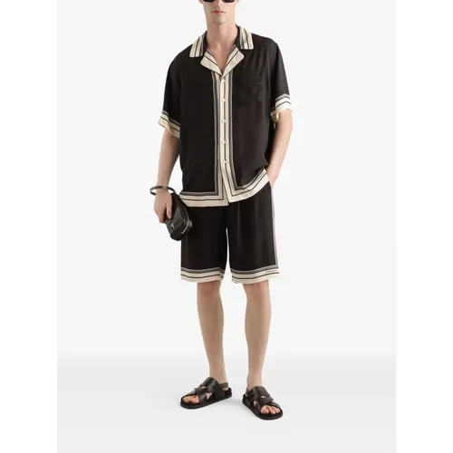 Shirts > Short Sleeve Shirts - - Dolce & Gabbana - Modalova