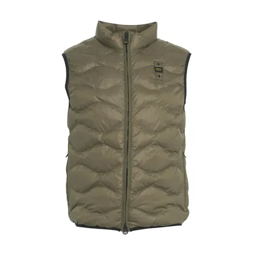Blauer - Jackets > Vests - Green - Blauer - Modalova