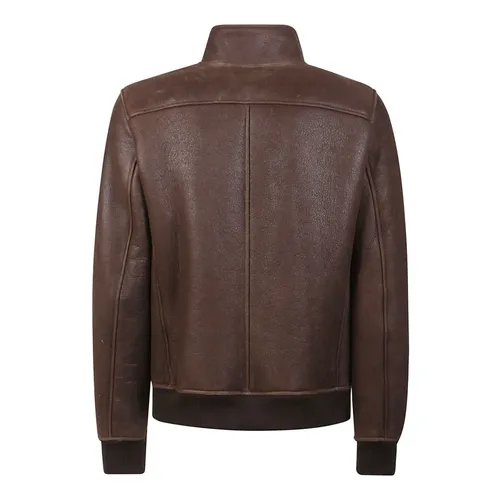 Jackets > Leather Jackets - - Stewart - Modalova