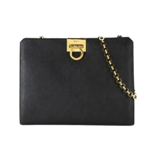 Pre-owned > Pre-owned Bags > Pre-owned Shoulder Bags - - Salvatore Ferragamo Pre-owned - Modalova